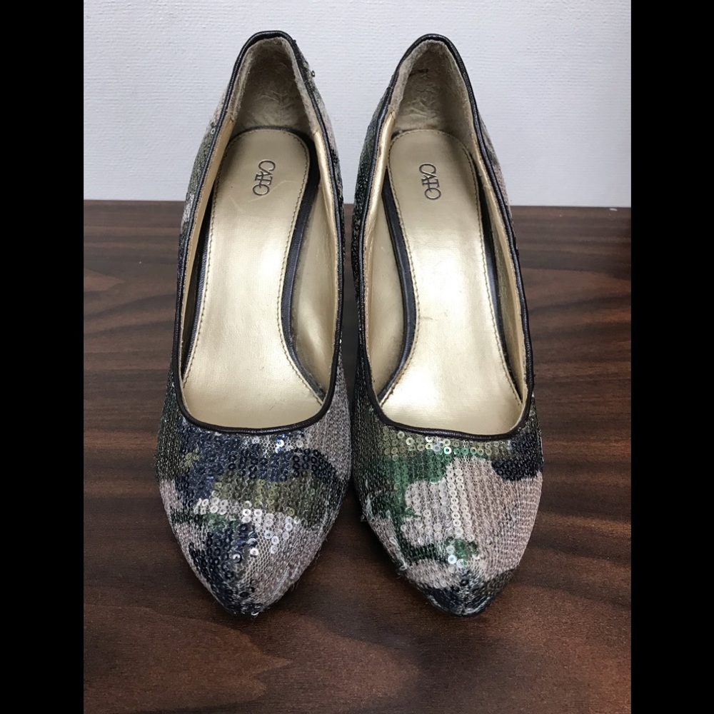 Cato Sequins Pumps